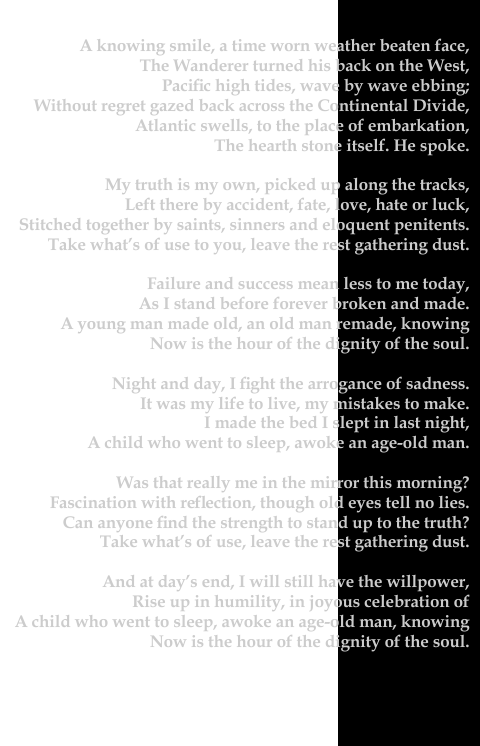 The text of the
              poem.